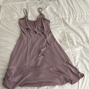 Purple summer dress